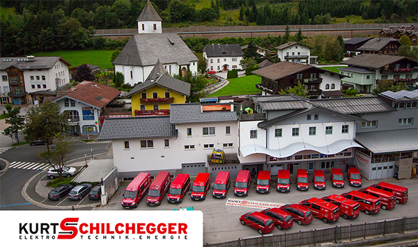 Fuhrpark von Elektrotechnik Schilchegger