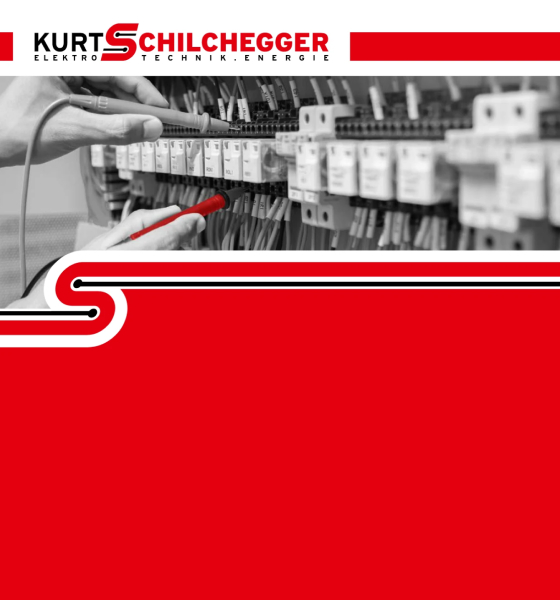 Zur interaktiven Broschüre von Elektrotechnik Kurt Schilchegger  